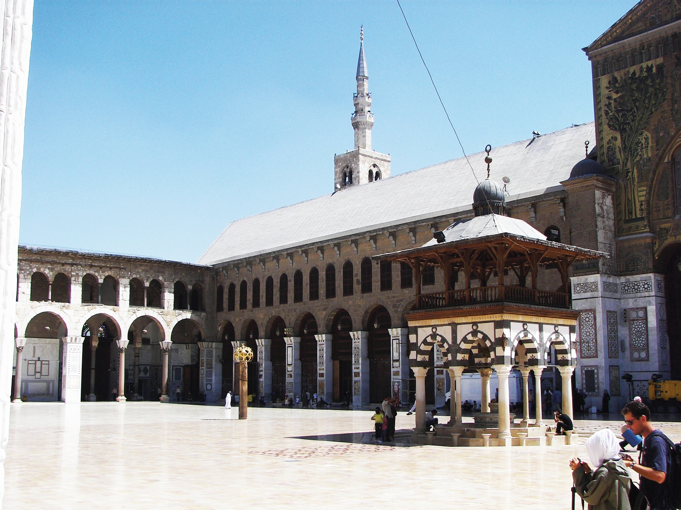 Meczet Umajjadów, Damaszek, Syria, fot. Piotr Kasprzak 